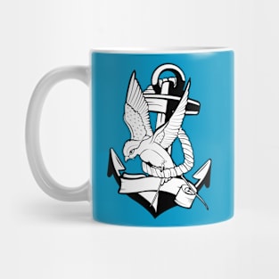 bird and anchor Mug